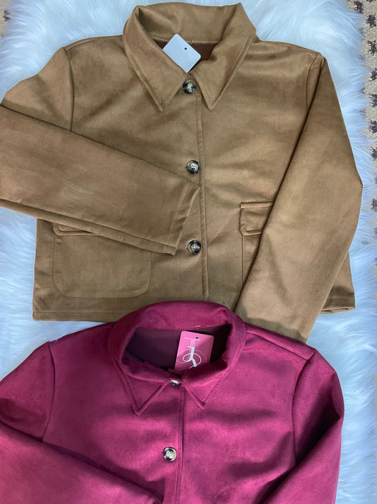 Casaco pêlo pêssego